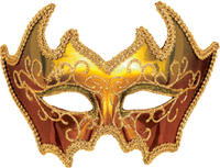 a mardi gras/carnival mask